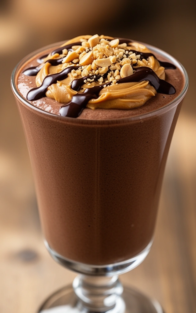How to Make the Perfect Chocolate Peanut Butter Smoothie