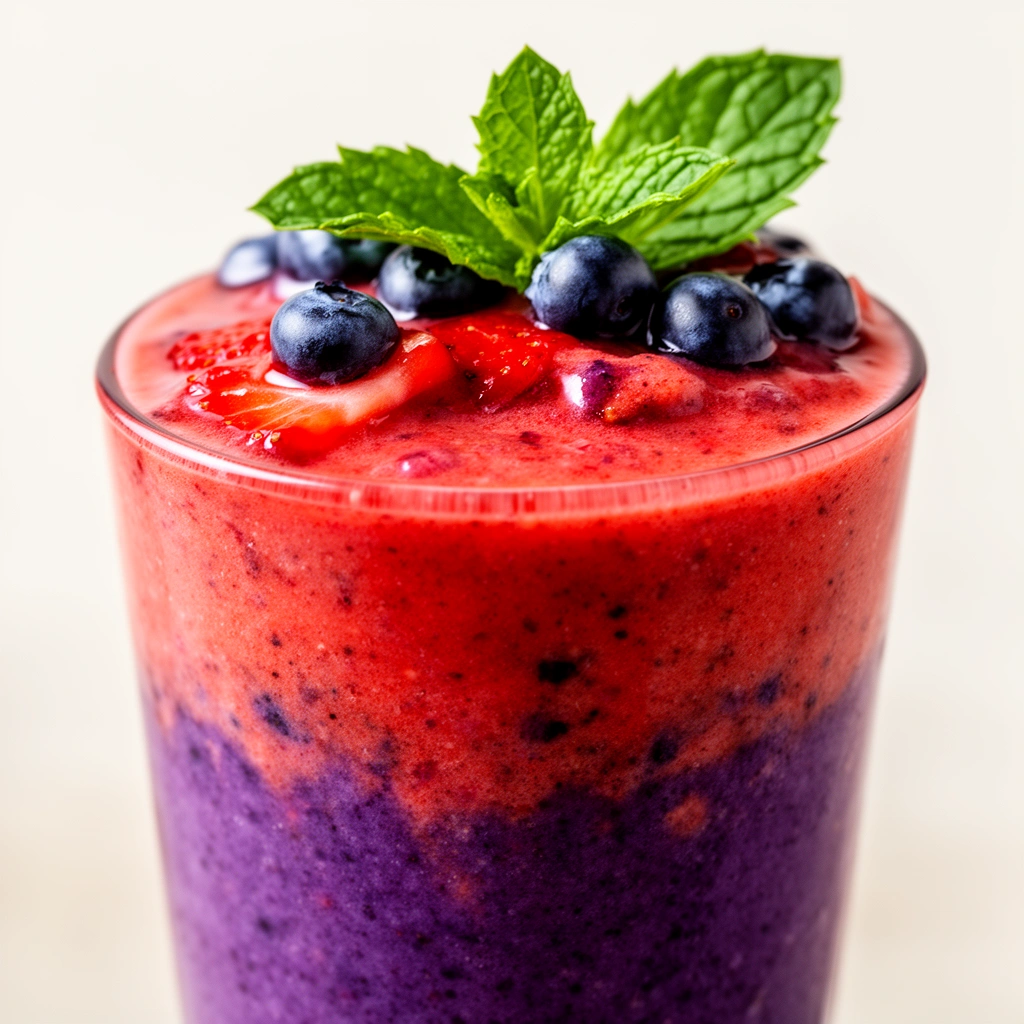 Strawberry Blueberry Smoothie