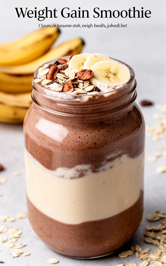 How to Make Your Weight Gain Smoothie