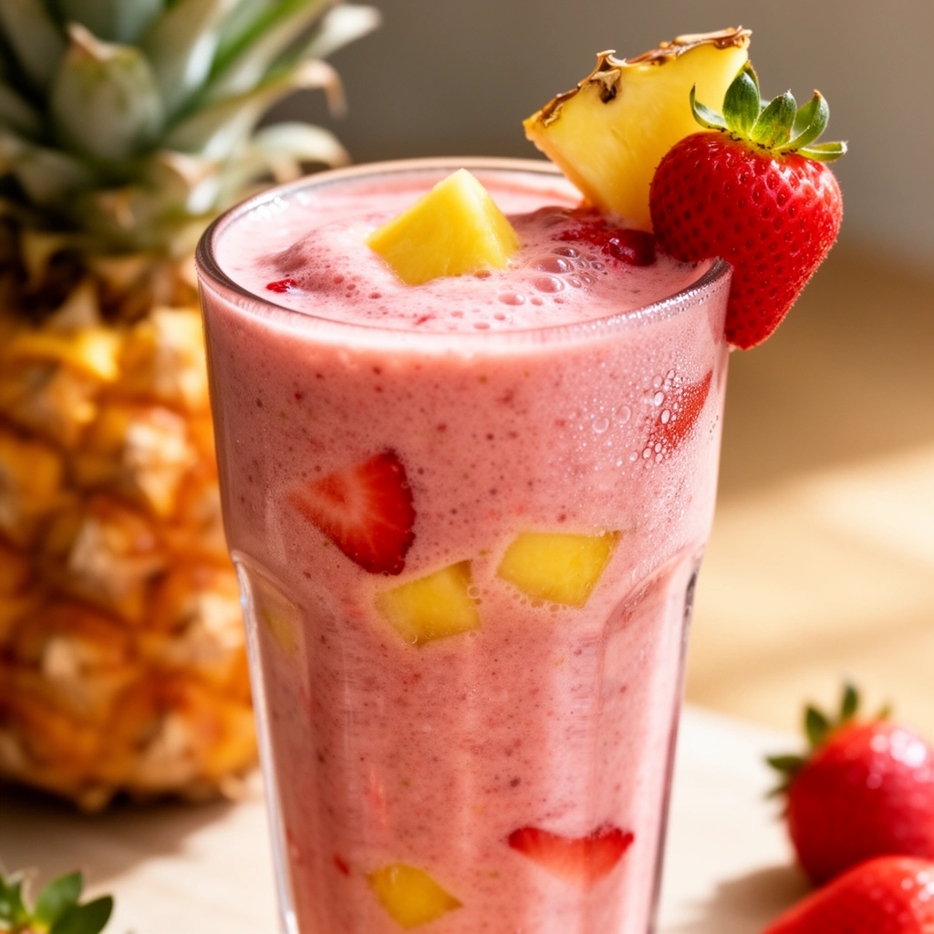 Strawberry Pineapple Smoothie