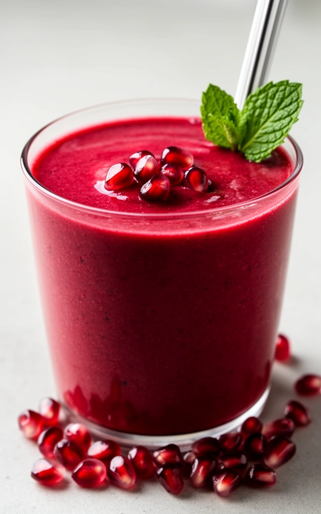 How to Make Your Pomegranate Smoothie in 5 Easy Steps