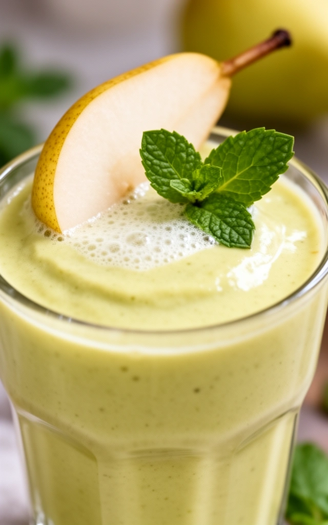 Step-by-Step: Making Your Pear Smoothie