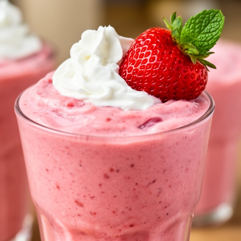 Strawberry Protein Smoothie