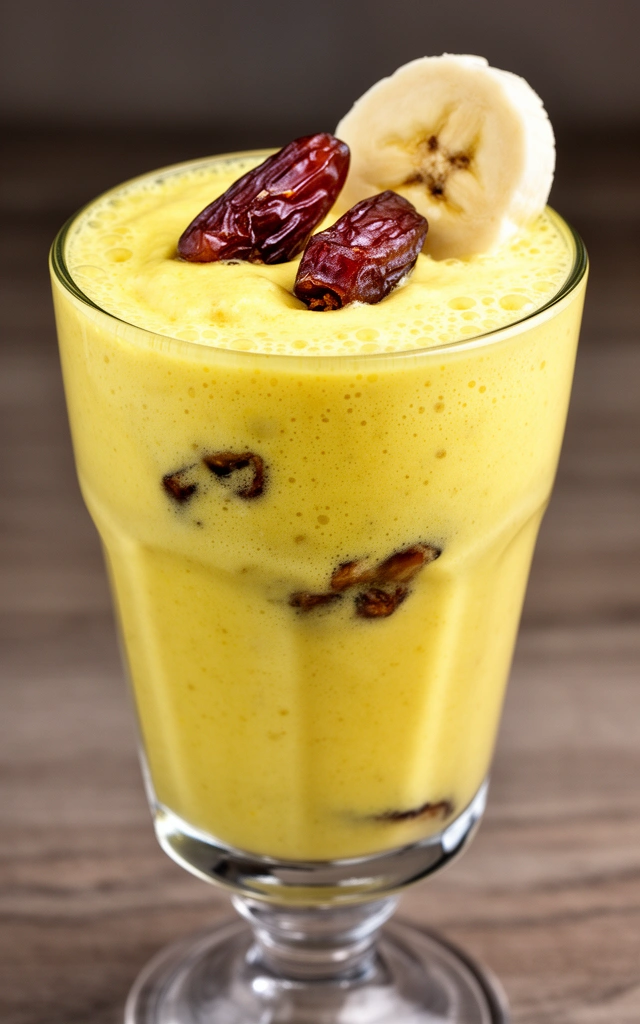 How to Make a Banana Date Smoothie