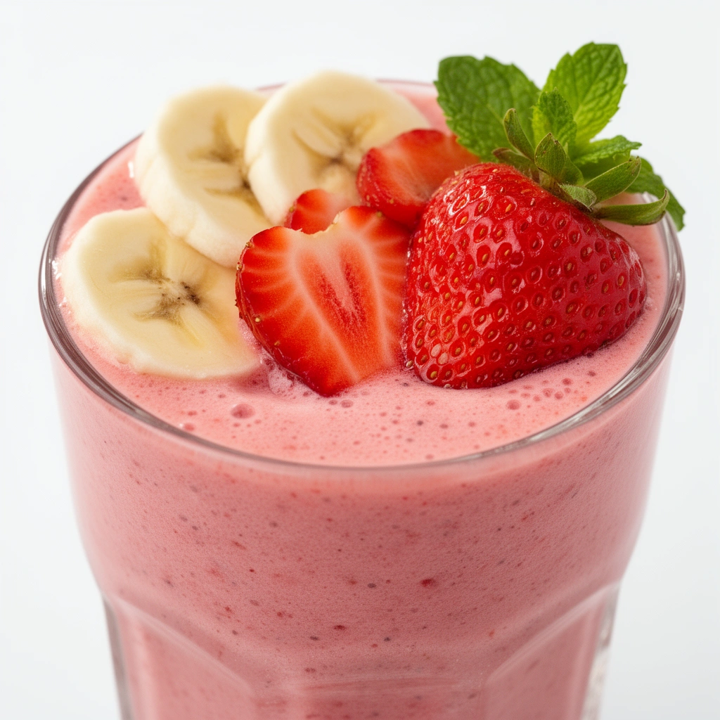 Strawberry Banana Protein Smoothie