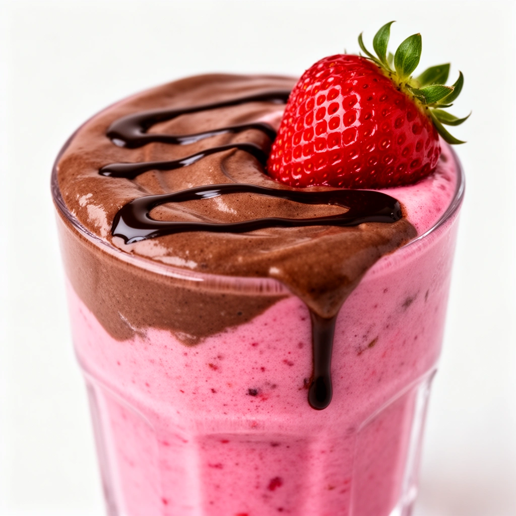 Chocolate Strawberry Smoothie