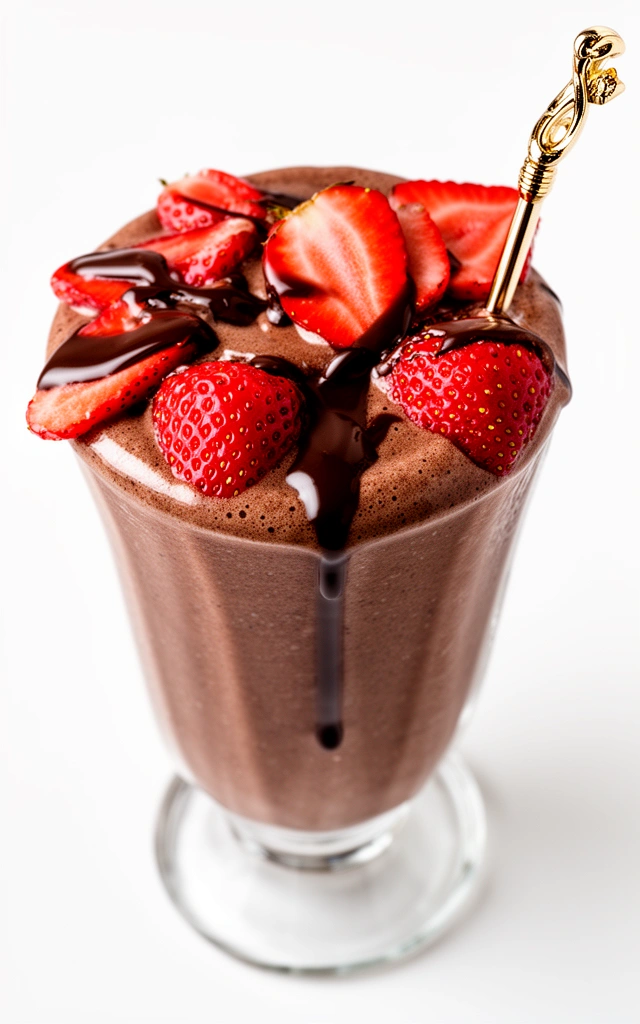 How to Make the Perfect Chocolate Strawberry Smoothie