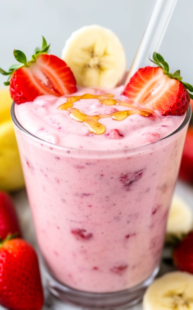 How to Make the Perfect Strawberry Banana Smoothie
