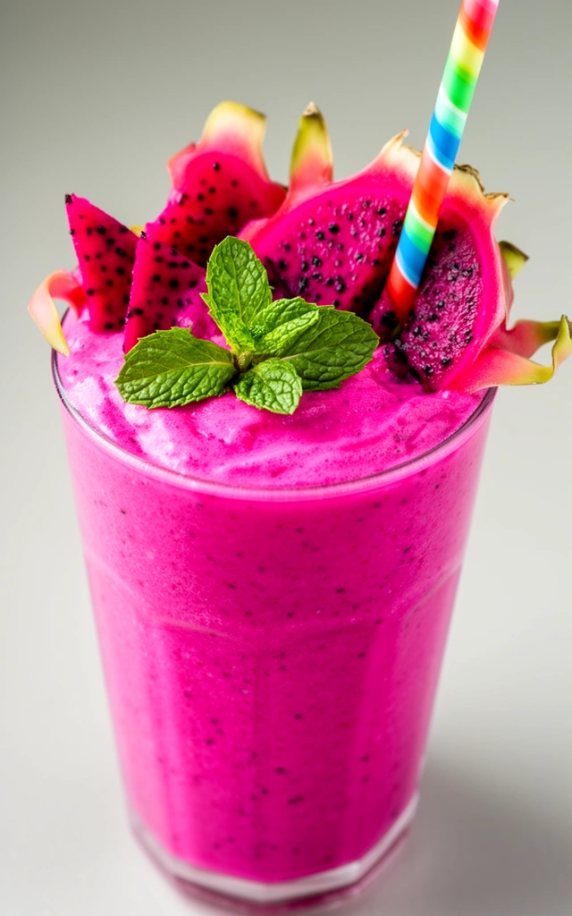 Storing Your Dragon Fruit Smoothie