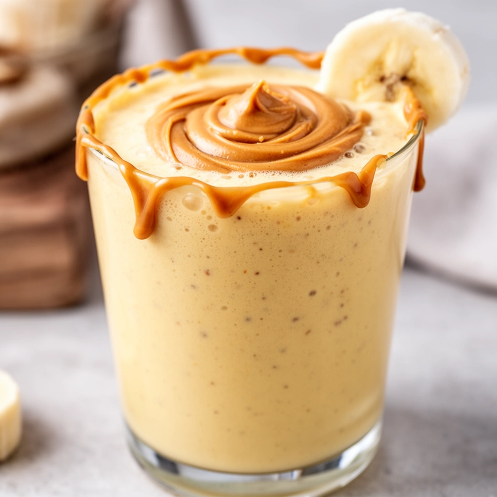 Banana Peanut Butter Smoothie