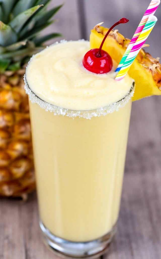 How to Make a Pina Colada Smoothie in 5 Simple Steps